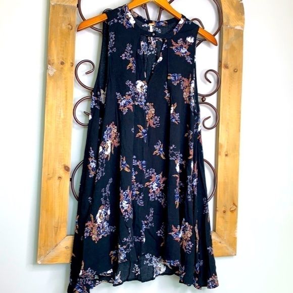 Free People Tree boho floral swing dress - Picture 3 of 6